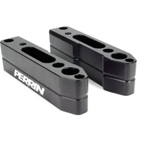 PERRIN 15-21 Subaru WRX/STI Front Mount Intercooler Bracket - Black