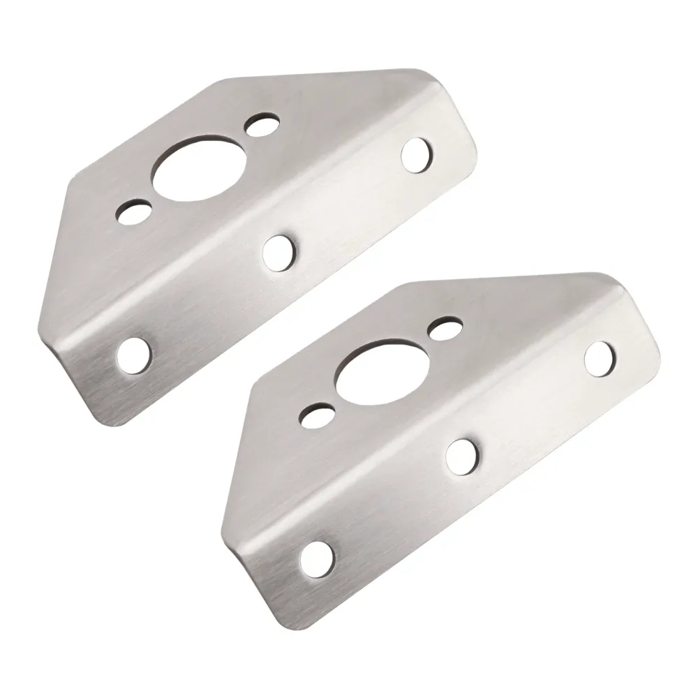 Peterbilt 379 388 389 2 PCS Reparo de limpador de pára -brisa suportes de ço inoxidável