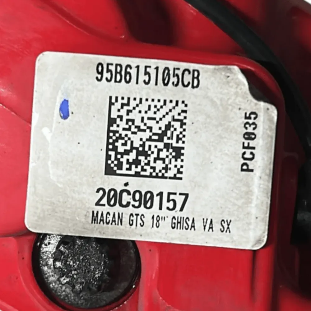 Pinç de travão dianteiro esquerda porsche macan gts 2.9 gasolina cod:95b615105cb (2019 >)