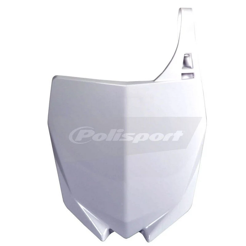 Placa Frontal POLISPORT YAMAHA YZ 125/250 15-21, YZ 250F 10-18, YZ 450F 10-17 Branco
