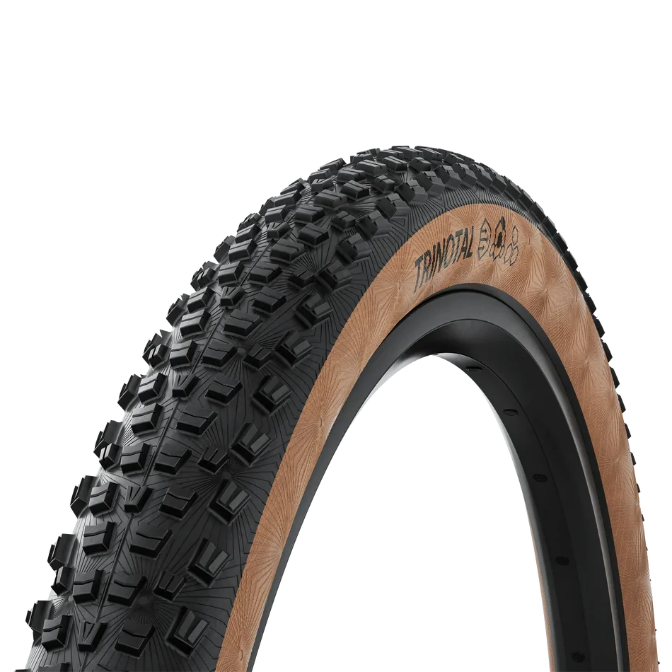 Pneu CONTINENTAL TRINOTAL Race Grip 29x2.40 Tubeless Ready Soft Brown