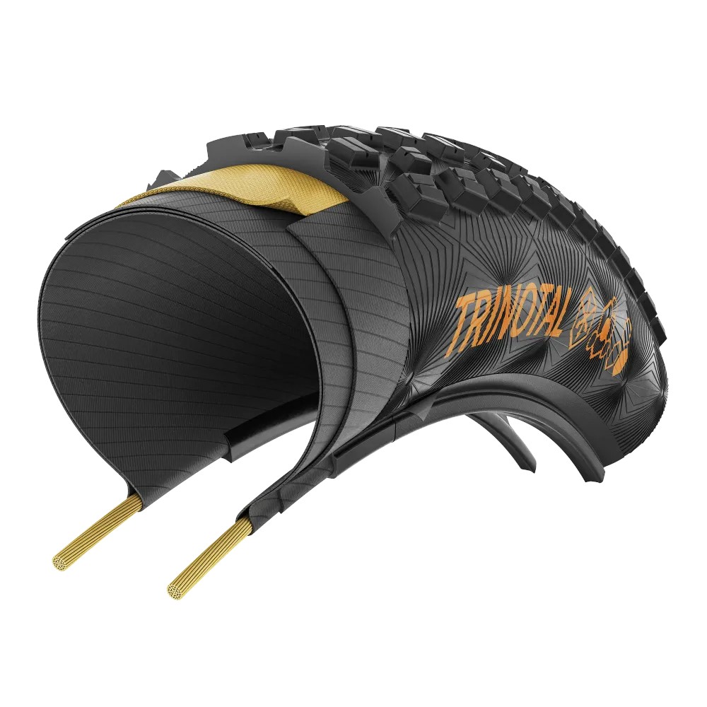 Pneu CONTINENTAL TRINOTAL Trail Grip 29x2.40 Tubeless Ready Soft Brown