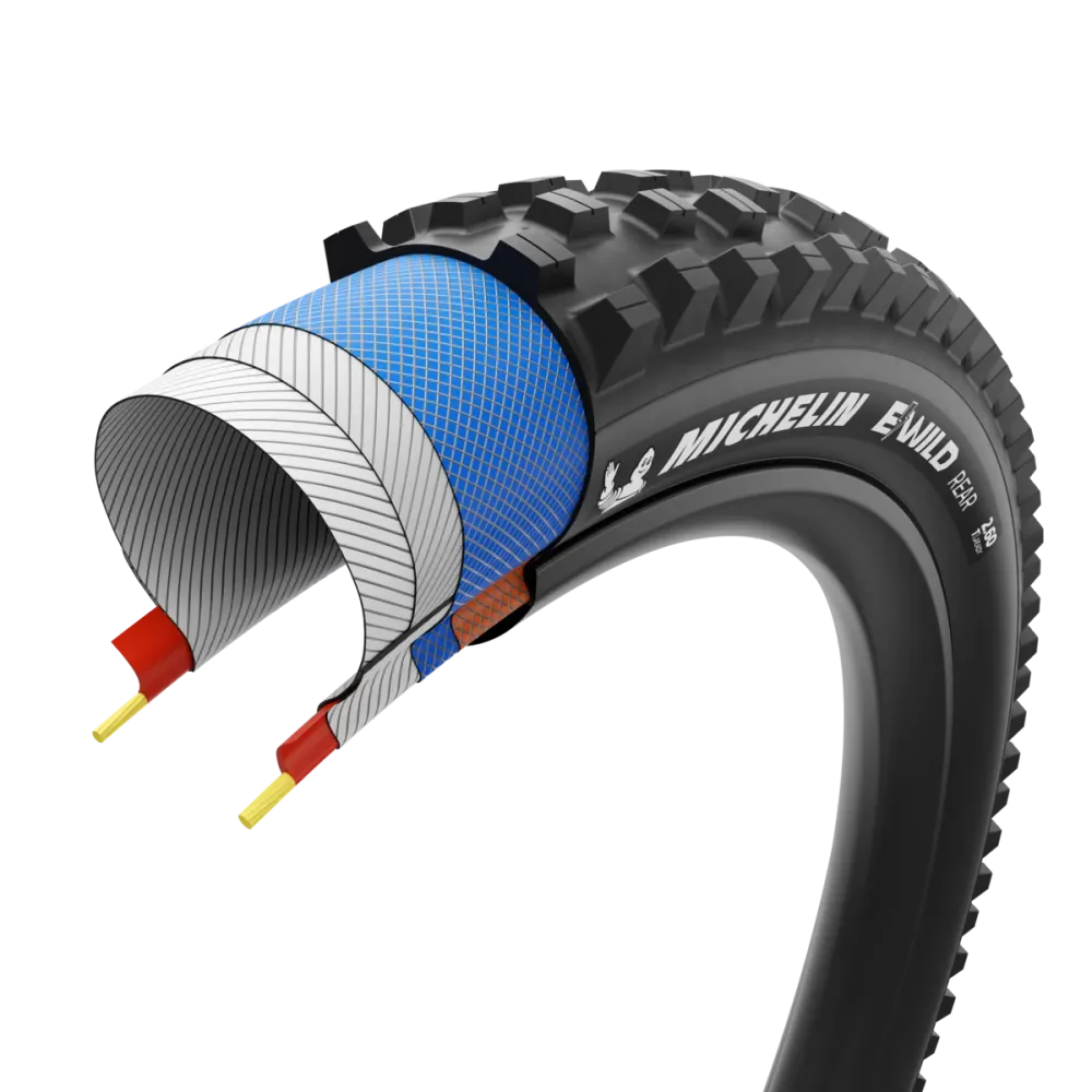 Pneu MICHELIN E-WILD REAR Performance Line 29x2.60 Tubeless Ready Soft Black