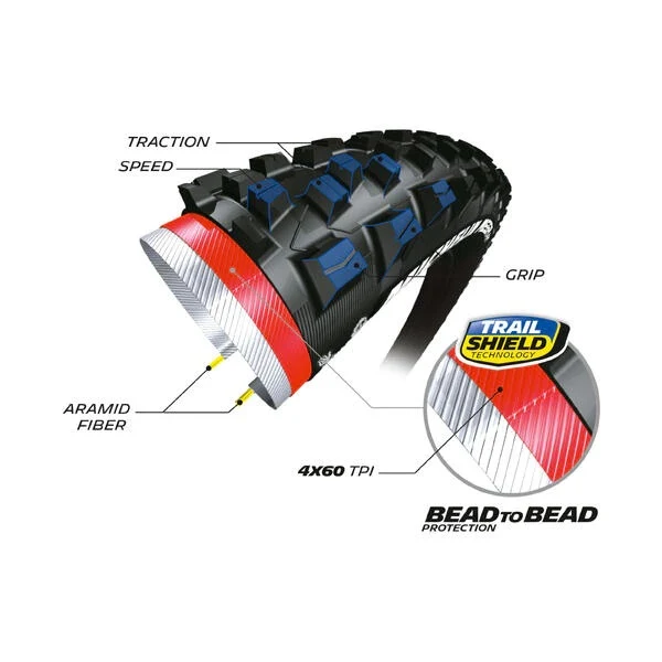 Pneu MICHELIN WILD AM Performance LIne 27.5x2.80 Tubeless Ready Soft