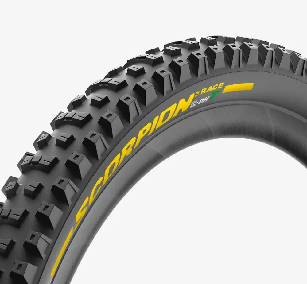 Pneu PIRELLI SCORPION RACE DH T 29x2.5 Tubeless Ready Soft Preto/Amarelo 3907700