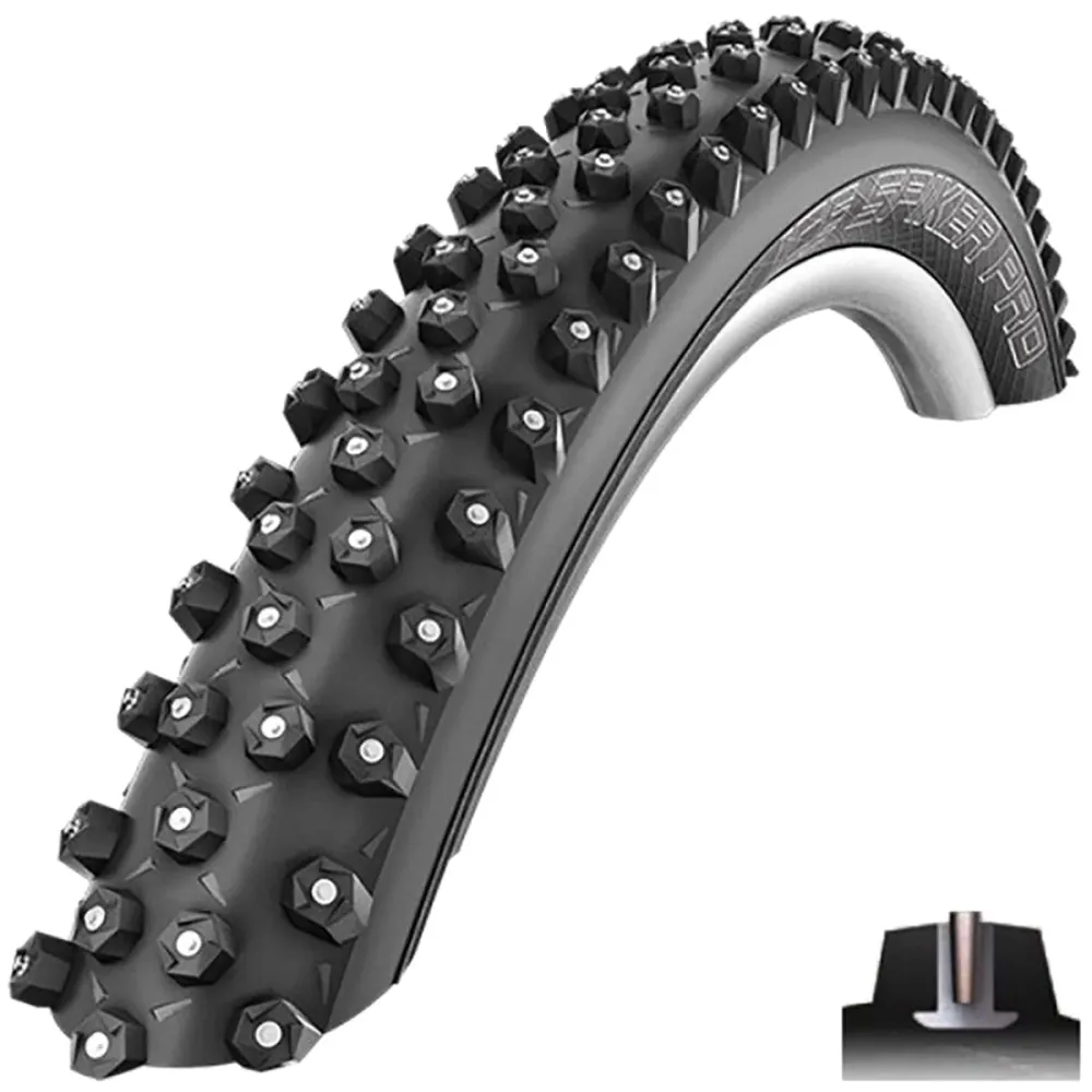 Pneu SCHWALBE ICE SPIKER PRO 29x2.60 DD RACEGUARD Tubeless Ready Soft Black