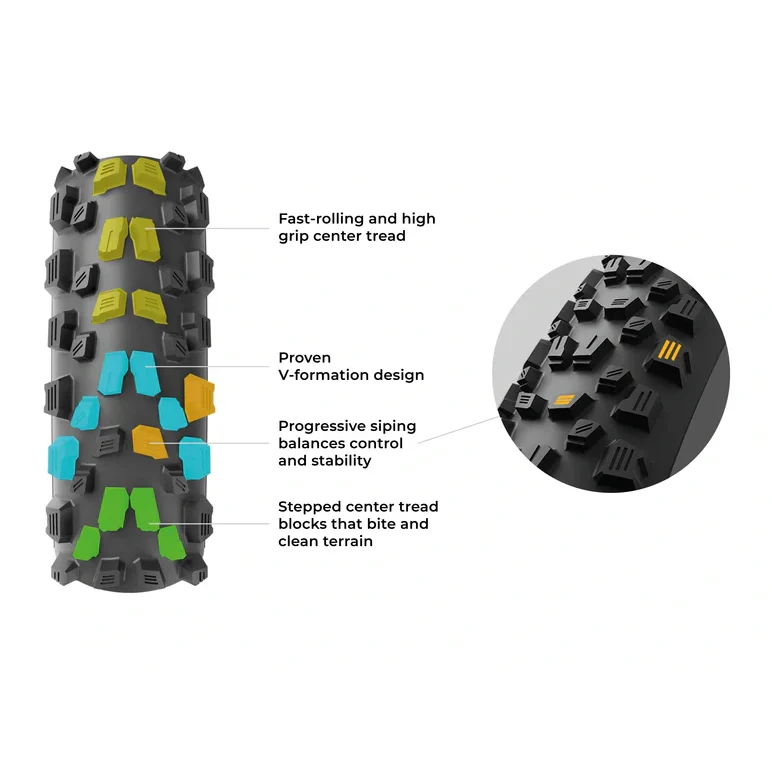 Pneu VITTORIA AGARRO TRAIL 29x2.60 4C Graphene 2.0 Tubeless Ready Soft Black