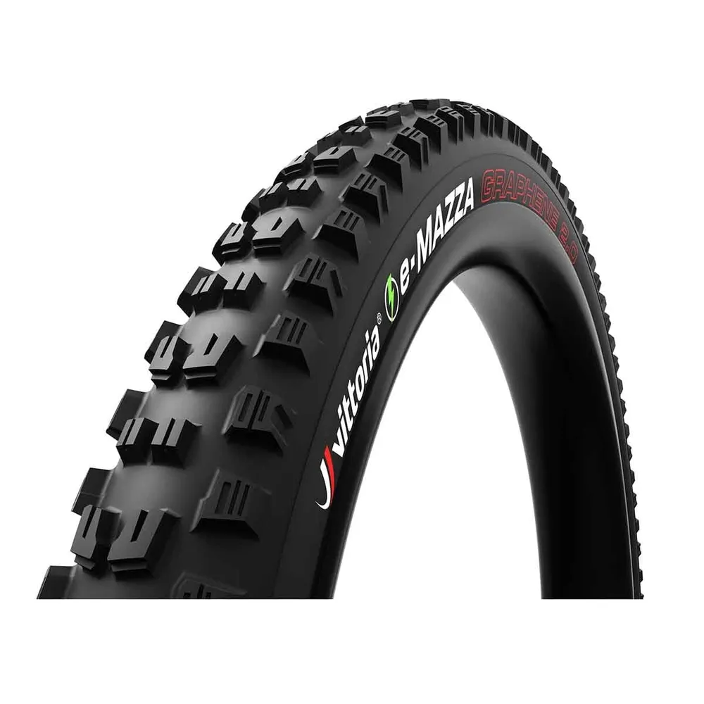 Pneu VITTORIA E-MAZZA ENDURO 27.5x2.40 2-Ply 4C Graphene 2.0 Tubeless Ready Soft Black