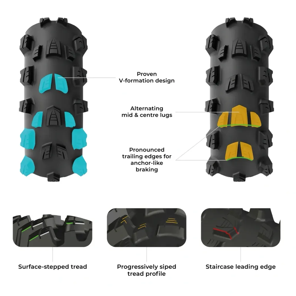 Pneu VITTORIA MOSTRO TRAIL 29x2.40 4C Graphene 2.0 Tubeless Ready Soft Black
