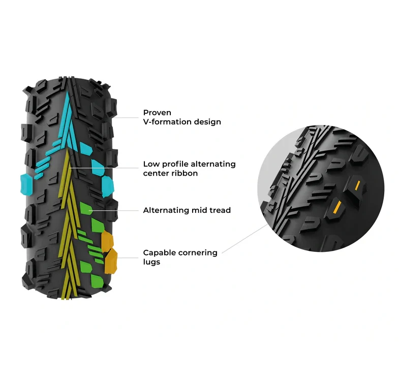 Pneu VITTORIA PEYOTE XC TRAIL 29x2.40 Graphene 4C Tubeless Ready Soft Beige