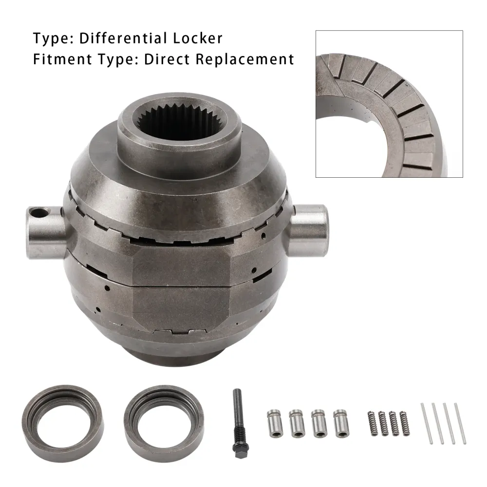 8,8 polegadas Locker-10-Bolt 31 Spline, inclui eixo de pino cruzado para Ford