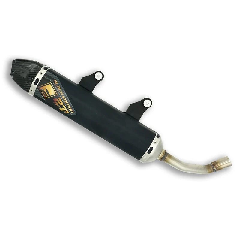 Ponteira de Escape FRESCO CARBONO KTM EXC 250/300 17-19, SX 250 17-18, HUSQVARNA TE 250/300 17-19 BLACK EDITION