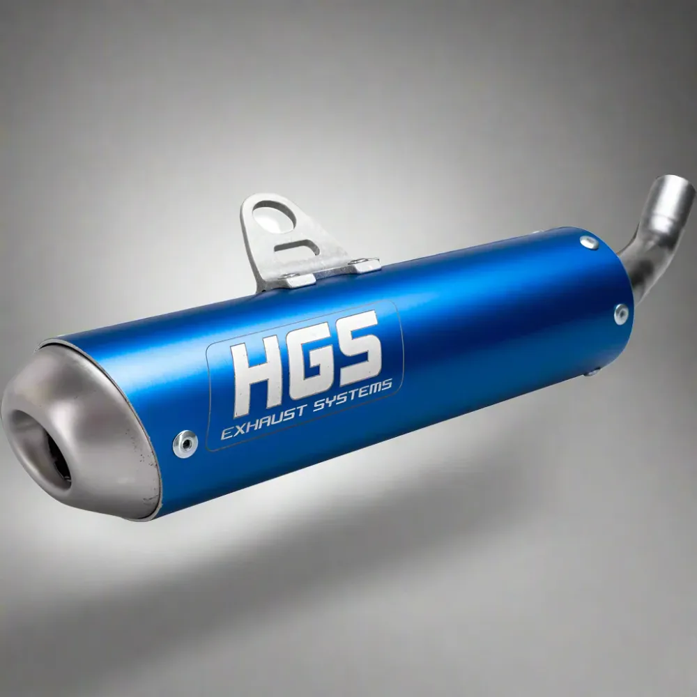 PONTEIRA ESCAPE HGS ALUMINIO AZUL YAMAHA YZ 125 2002-2026