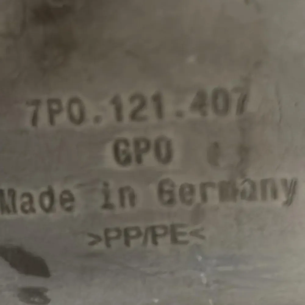 Porsche Cayenne Water Expansion Tub (92a) COD.7p0121407 (2010> 2017) Tanque