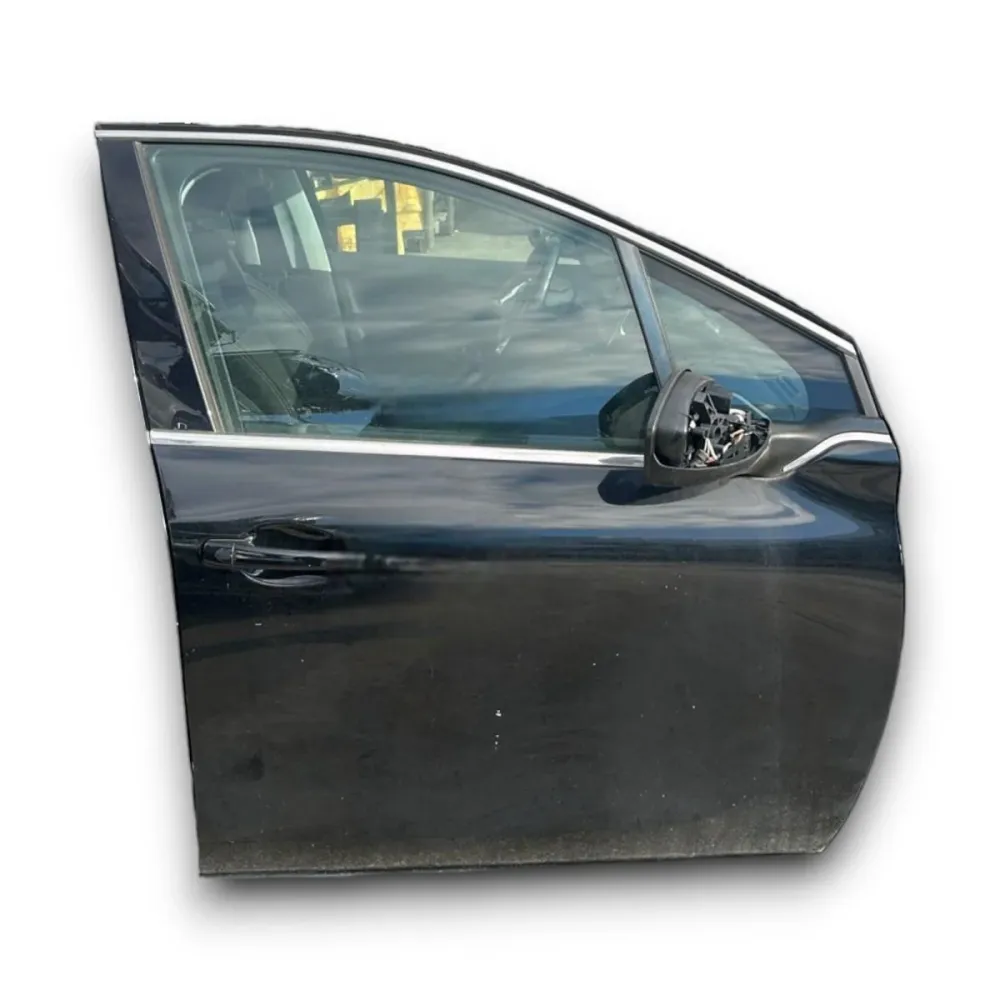 Porta da frente direita preta Peugeot 208 (2012 > 2019)
