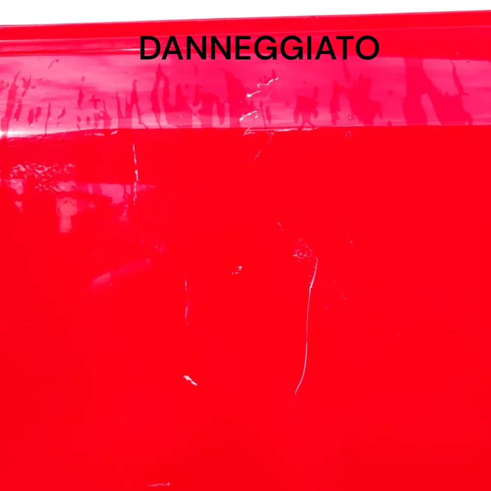 Porta da frente vermelha Fiat Panda 169 (2003-2012)