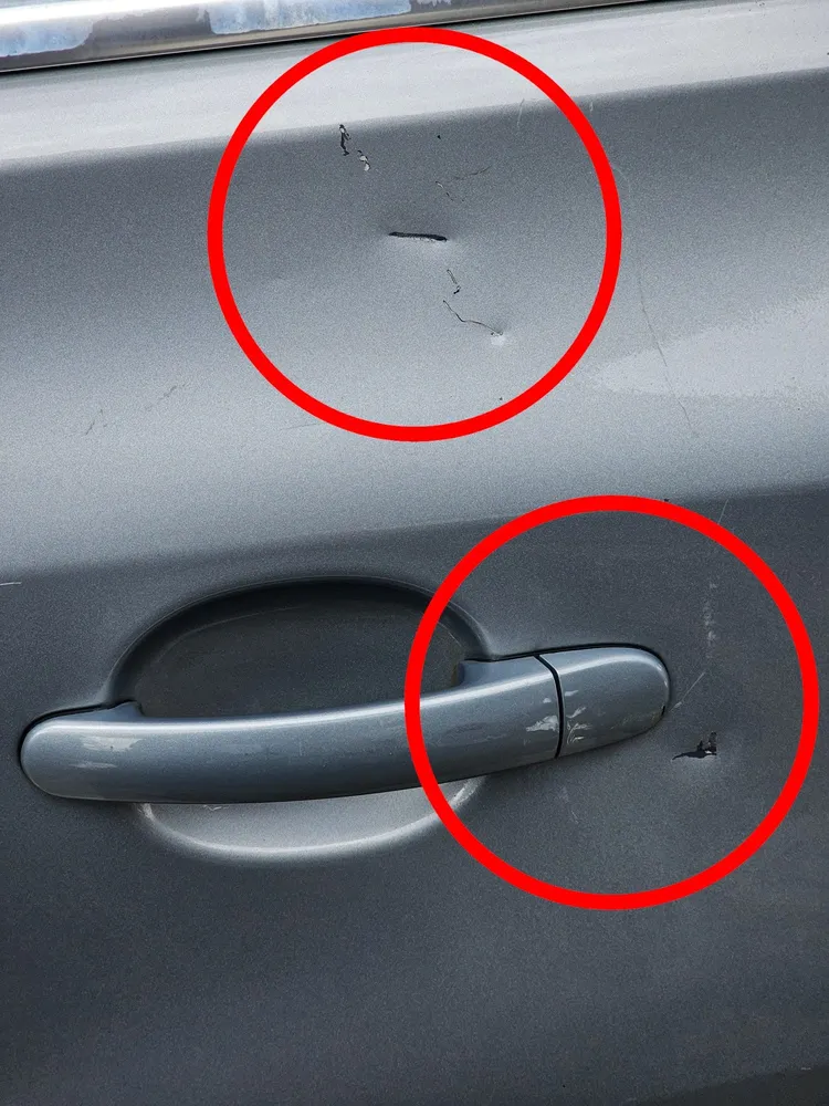 Porta / porta / cinza traseiro / cinza traseiro Cinza Volkswagen Tiguan 5N (2007-2016)