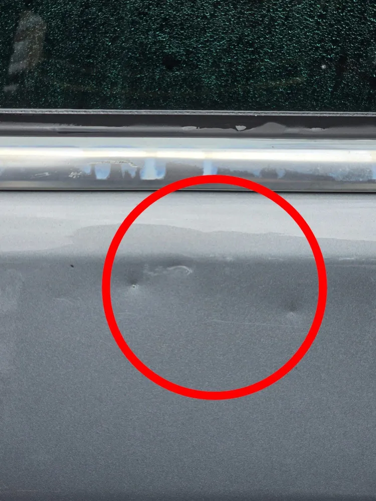 Porta / porta / cinza traseiro / cinza traseiro Cinza Volkswagen Tiguan 5N (2007-2016)
