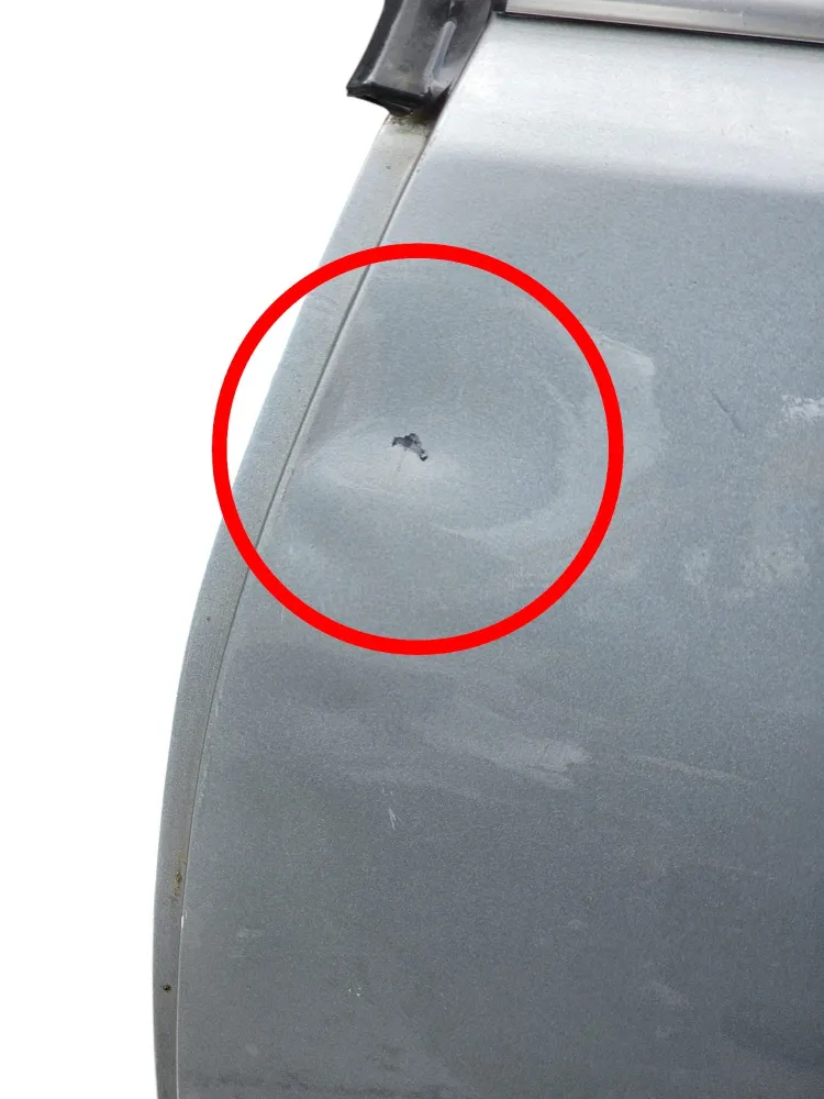 Porta / porta / cinza traseiro / cinza traseiro Cinza Volkswagen Tiguan 5N (2007-2016)