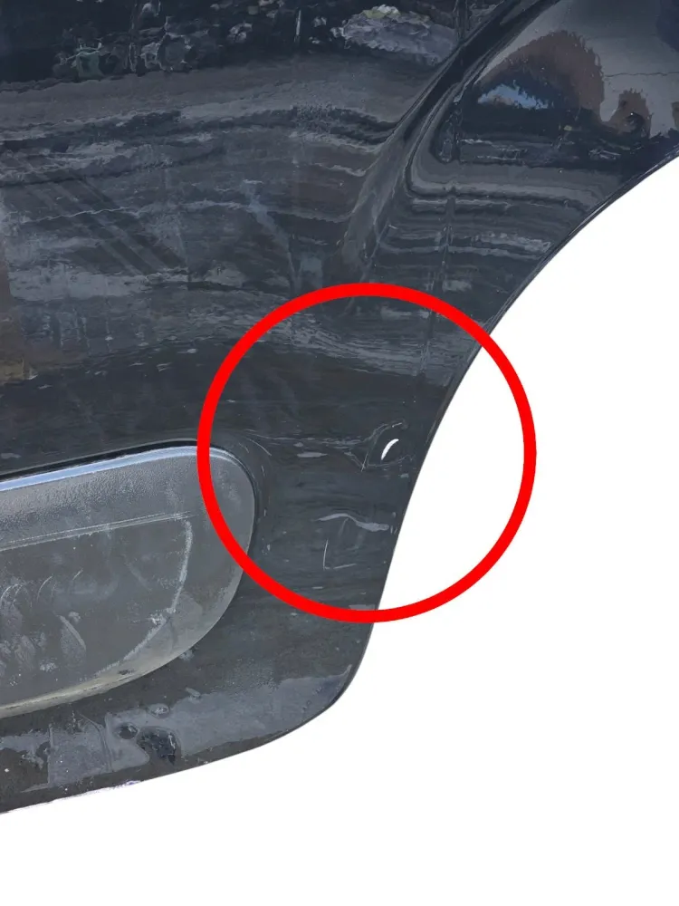 Porta / porta / porta / porta esquerda da porta preta Fiat Panda 312 (2012->)