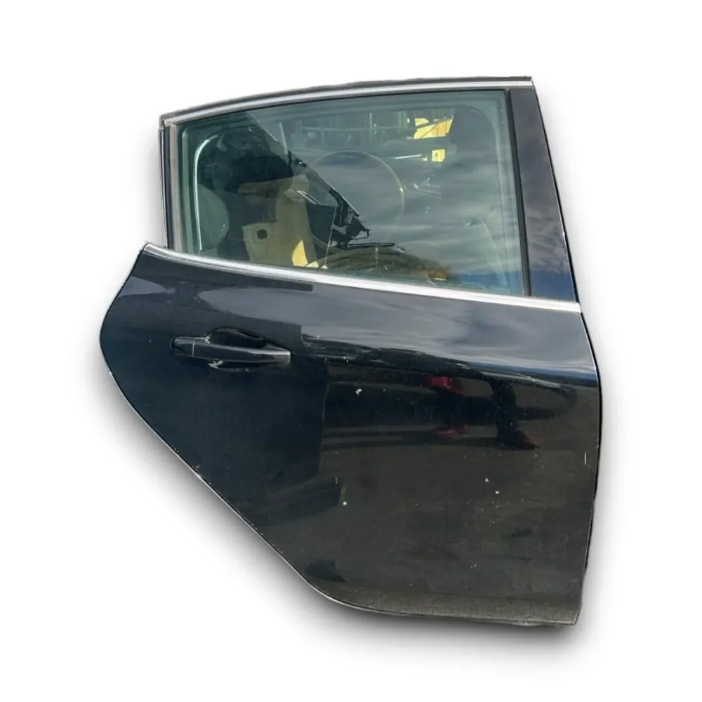 Porta traseira direita preta Peugeot 208 (2012 > 2019)