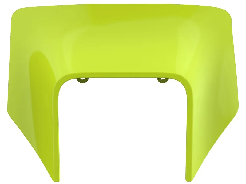 Porta-farol POLISPORT HUSQVARNA TE/FE 20-23 Amarelo Flúor