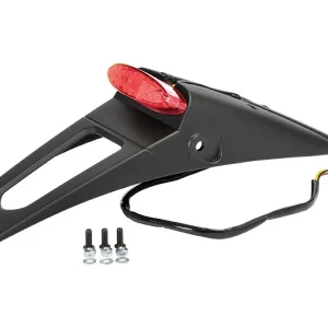 Porta-matricula Universal Homologado POLISPORT RSP LED 2.0 (Rear Light + Stop Light + License Plate Light)