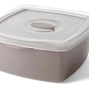 Pote Marmita P/ Micro-ondas Freezer Plasvale 2,5l Bpa Free
