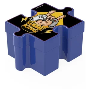Pote Quebra Cabeç Infantil Plasvale Game King Azul