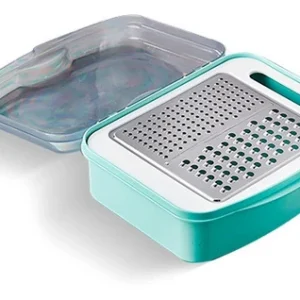 Pote Ralador Legumes Com Tampa E Dispenser 1l Plasvale