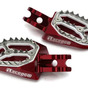 Pousa-pés RACEPRO RFP#2 para HONDA CR 125/250 02-07, CRF 150 R 07-21, CRF 250 R/X/RX 04-21, CRF 450 R/X/RX 02-21 Vermelho