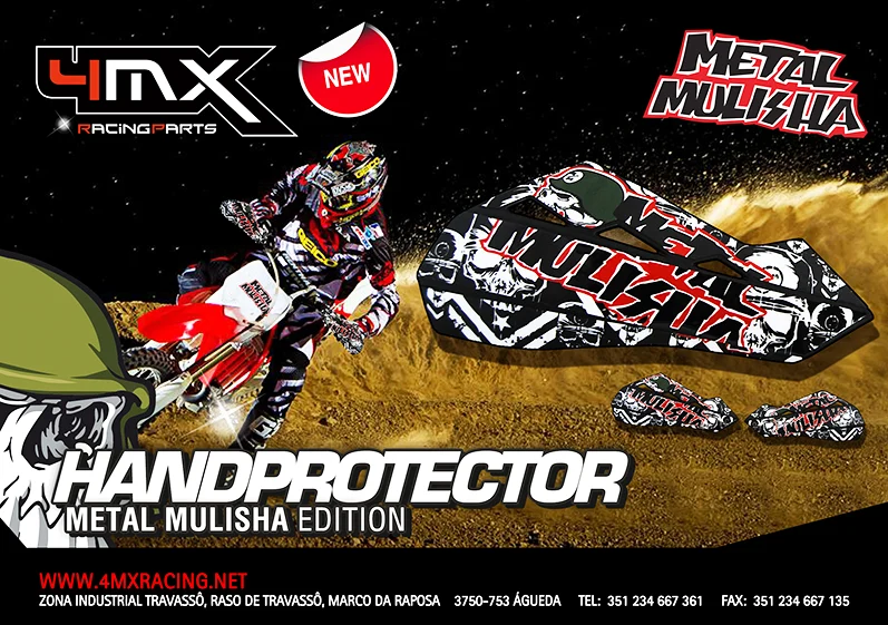 Protecções de mãos 4MX METAL MULISHA