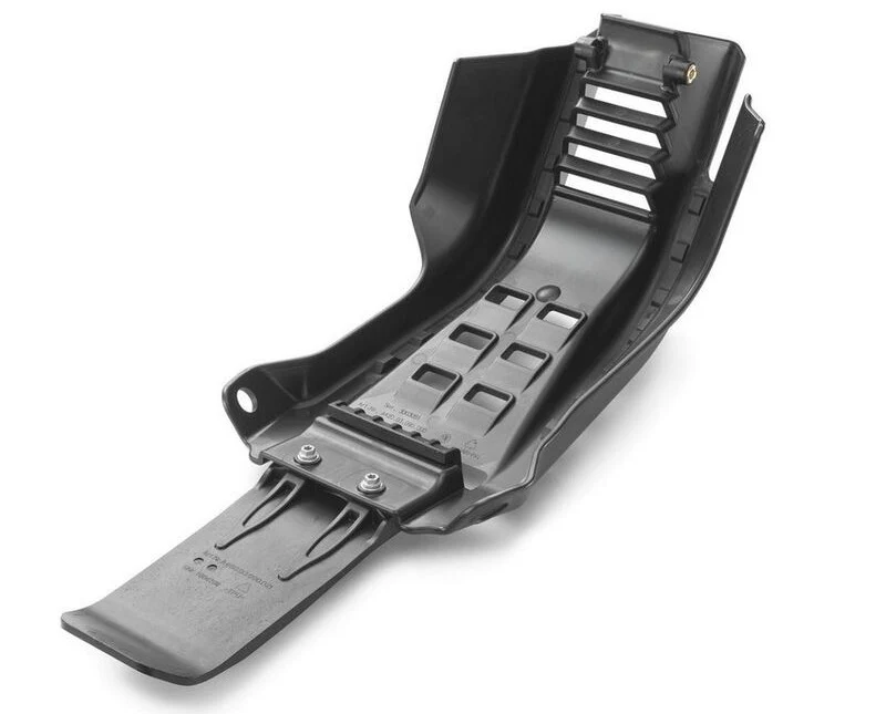 Protecção Cárter com Protecção Biela Original KTM SX 250/300 23, HUSQVARNA TC 250 23 Preto