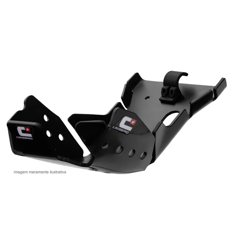 Protecção Cárter CROSSPRO DTC ENDURO HONDA CRF 250R 04-09 Preto