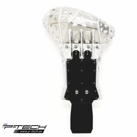 Protecção de Cárter Escape e Bielas P-TECH HUSQVARNA TE 250/300i 20-23, GAS GAS EC 250/300 21-23