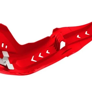 Protecção Cárter POLISPORT FORTRESS com Protecção Biela GAS GAS MC 250F/350F/450F, EC 250F/350F 21-23 Vermelho