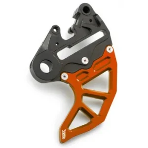 Protecção Disco Traseiro Alumínio c/Suporte de Pinç 4MX KTM SX/SX-F 04-12, EXC/EXC-F 04-23 Laranja