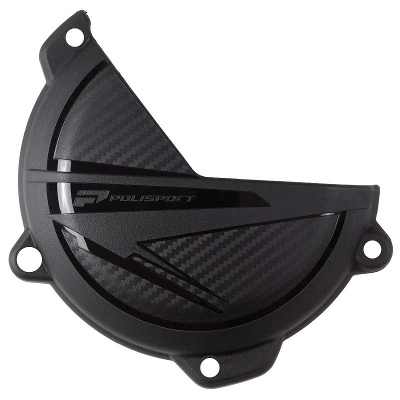 Protecção Tampa Embraiagem POLISPORT HUSQVARNA FC 250/350/450 23-25, TC 250 23-25, TC 300 25 Preto