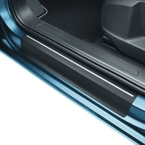 Protectie pentru pragul lateral, originala Volkswagen Touran (MQB-5T1) 2016->, folie neagra