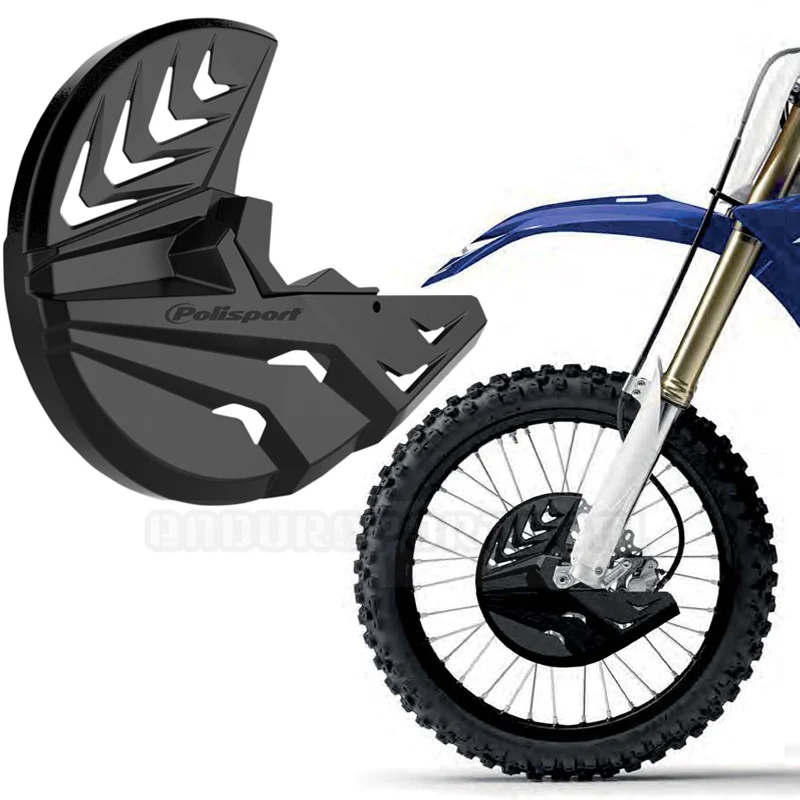 Protector de Disco e Pé de Forquilha POLISPORT KAWASAKI KX 250F 13-19, KX 450F 15-18 Preto