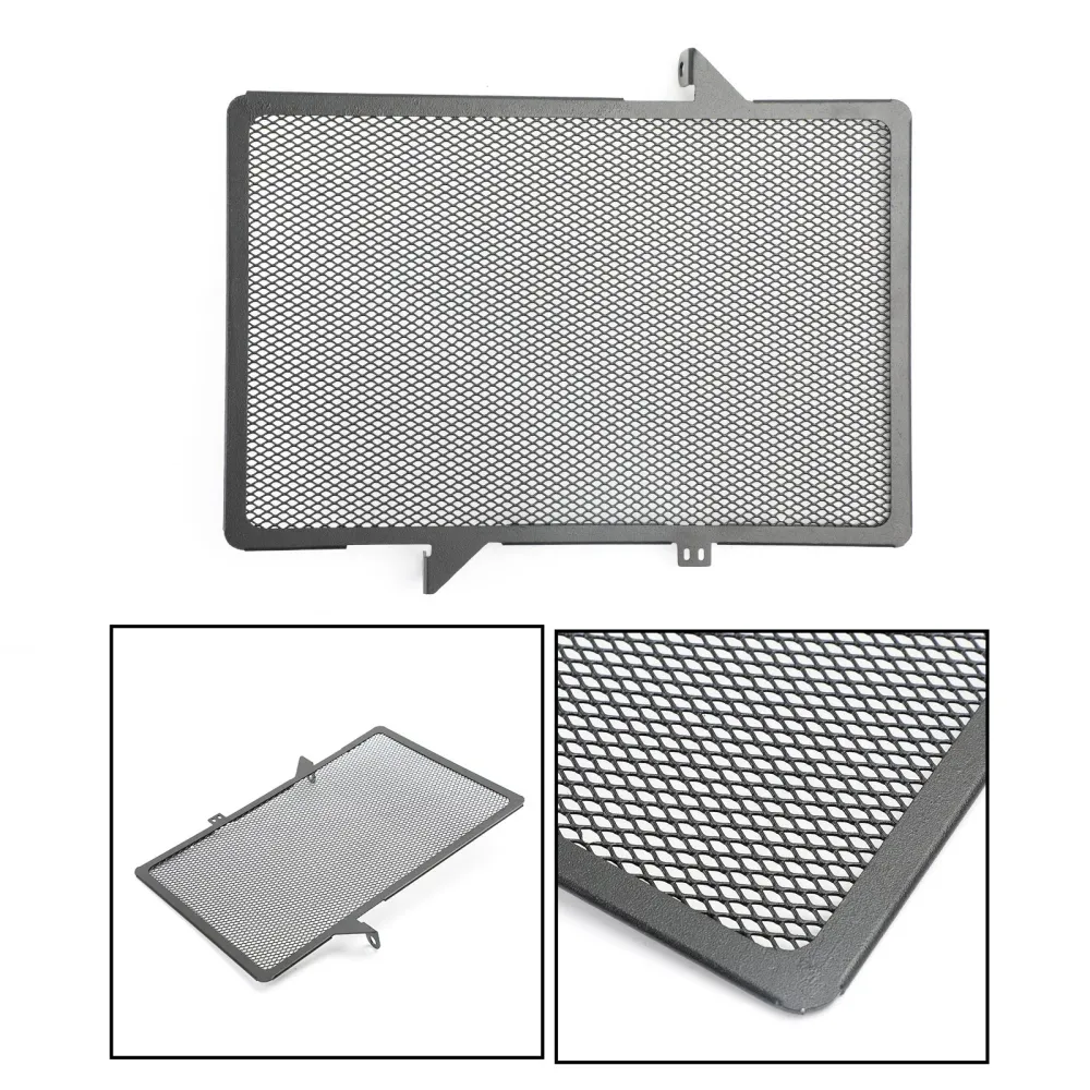 Proteção de guarda do radiador de alumínio preto para Honda CB650F CB650R CBR650 14-2019 Genérico