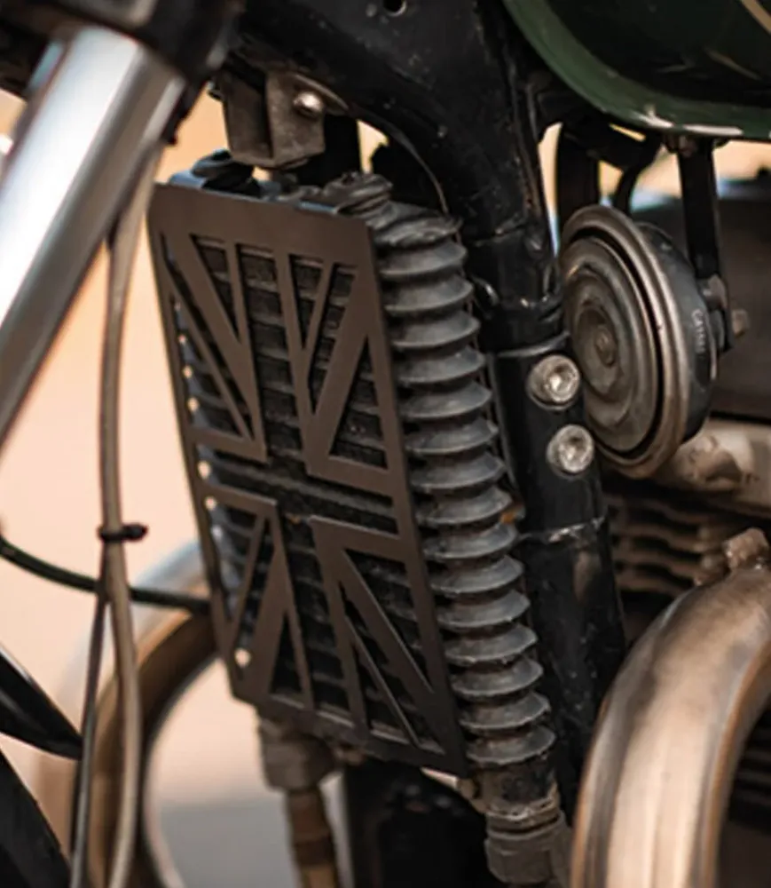 Proteção de Radiador para Interceptor / Continental GT 650 Union Jack