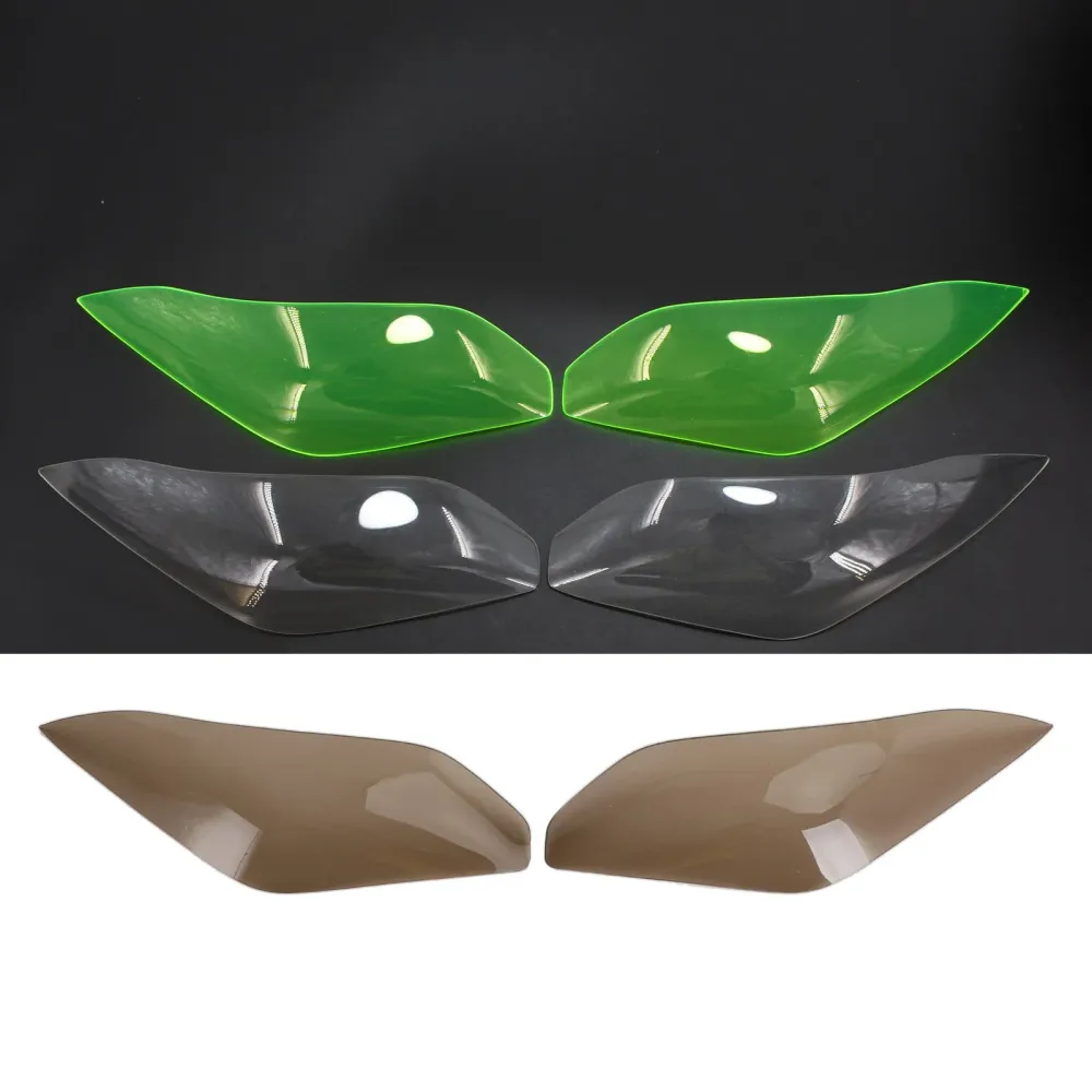 Protetor de guarda de lentes do farol FIX para kawasaki ninja 300 versys 650 15-17 fumaç genérica