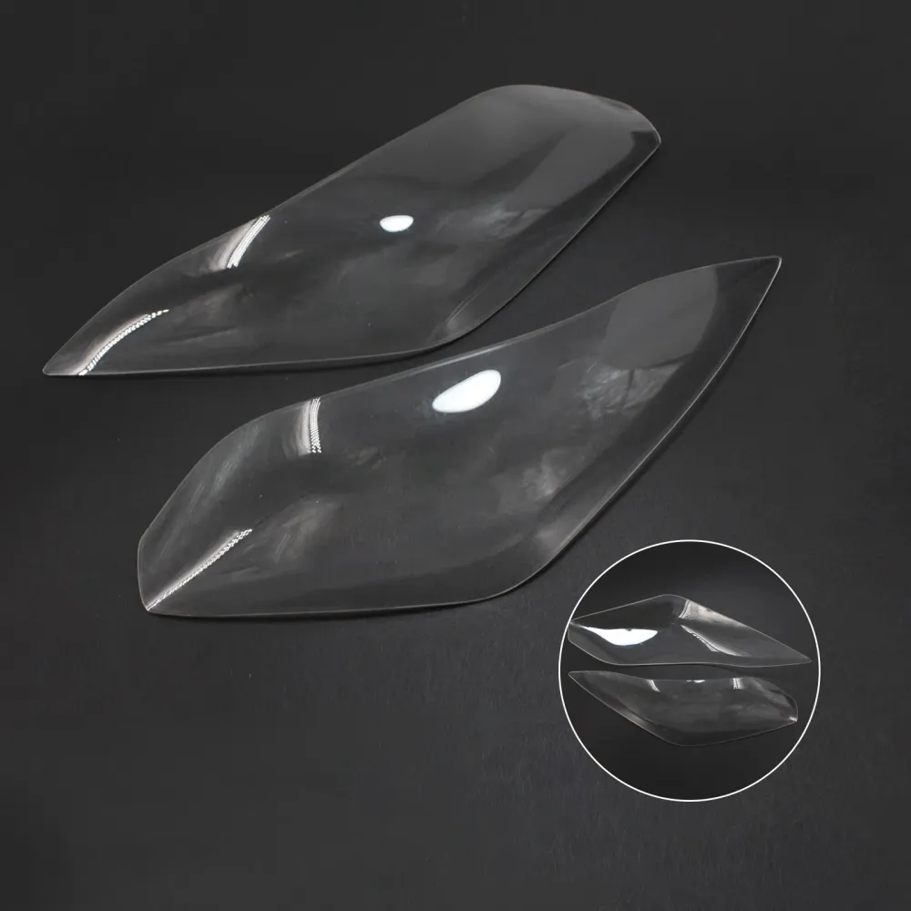Protetor de guarda de lentes do farol FIX para kawasaki ninja 300 versys 650 15-17 fumaç genérica