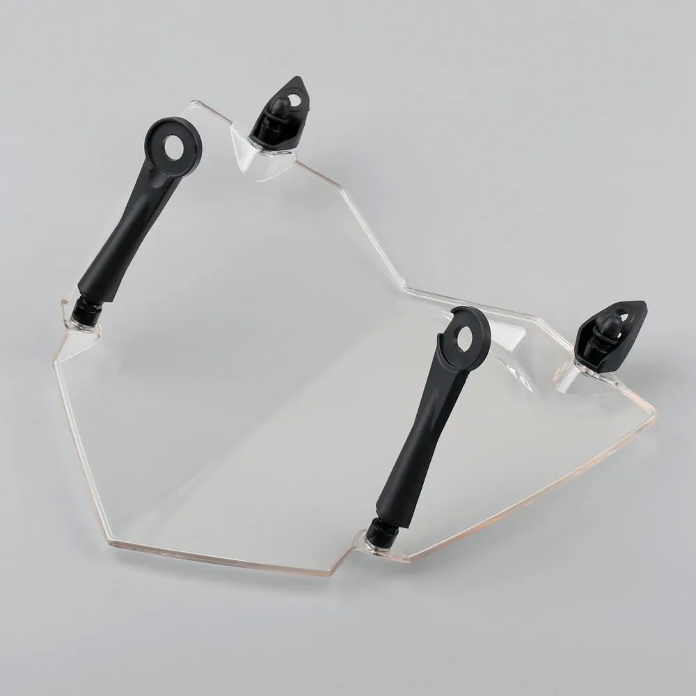 Protetor de lente da tampa do farol frontal para BMW R1200GS ADV WC 2013-2017 Genérico
