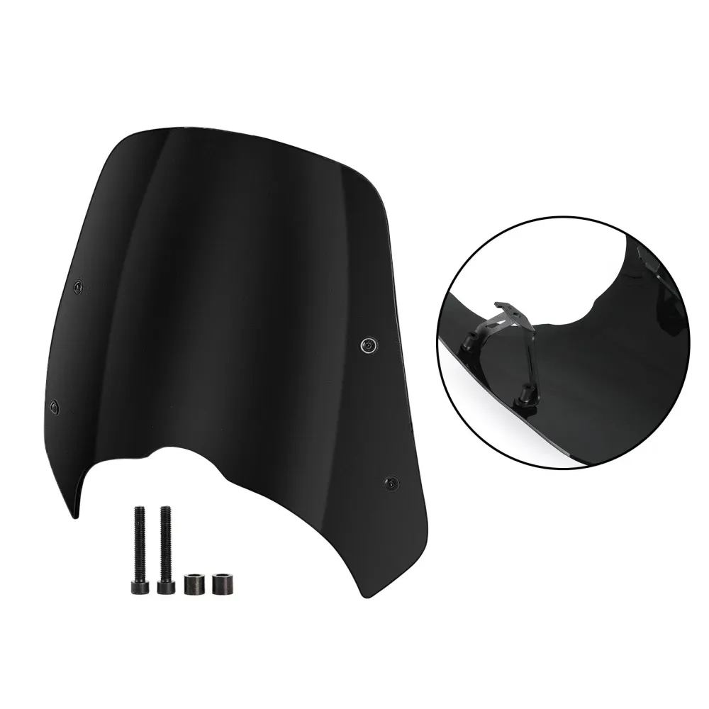 Protetor de pára-brisa para pára-brisa para Kawasaki Vulcan S650 VN650 2015-2022 Genérico
