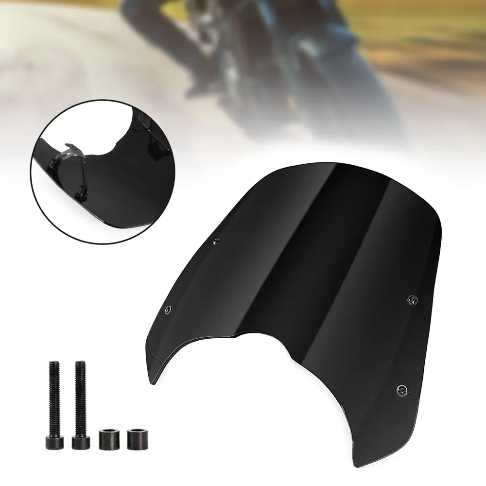 Protetor de pára-brisa para pára-brisa para Kawasaki Vulcan S650 VN650 2015-2022 Genérico