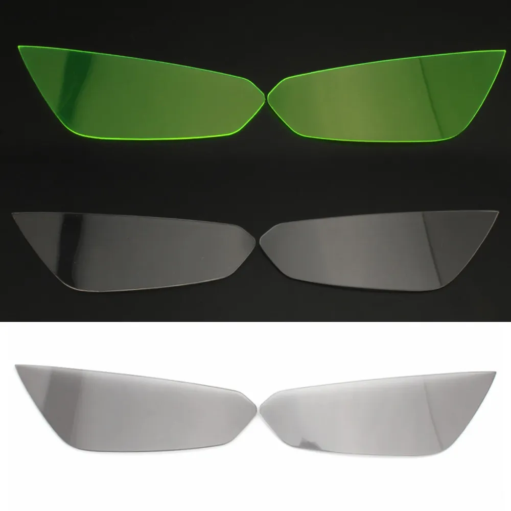 Protetor de proteção contra lentes do farol frontal ajustado para kawasaki z1000 z1000r 14-21 fumaç genérica