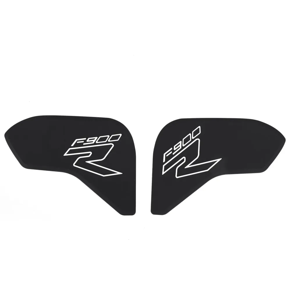 2x protetor de tanque de combustível de tanque lateral para BMW F900R 2020 Feito de borracha negra genérica