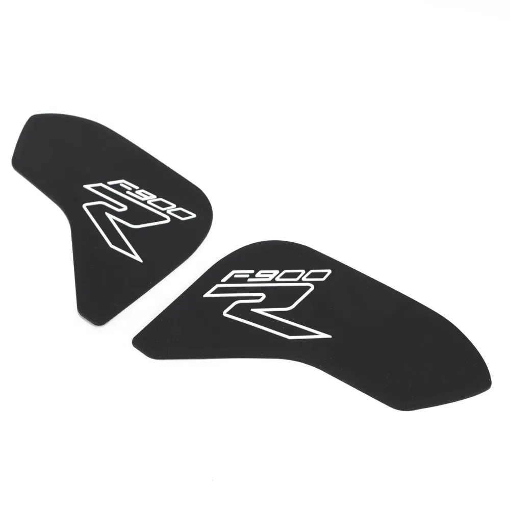 2x protetor de tanque de combustível de tanque lateral para BMW F900R 2020 Feito de borracha negra genérica
